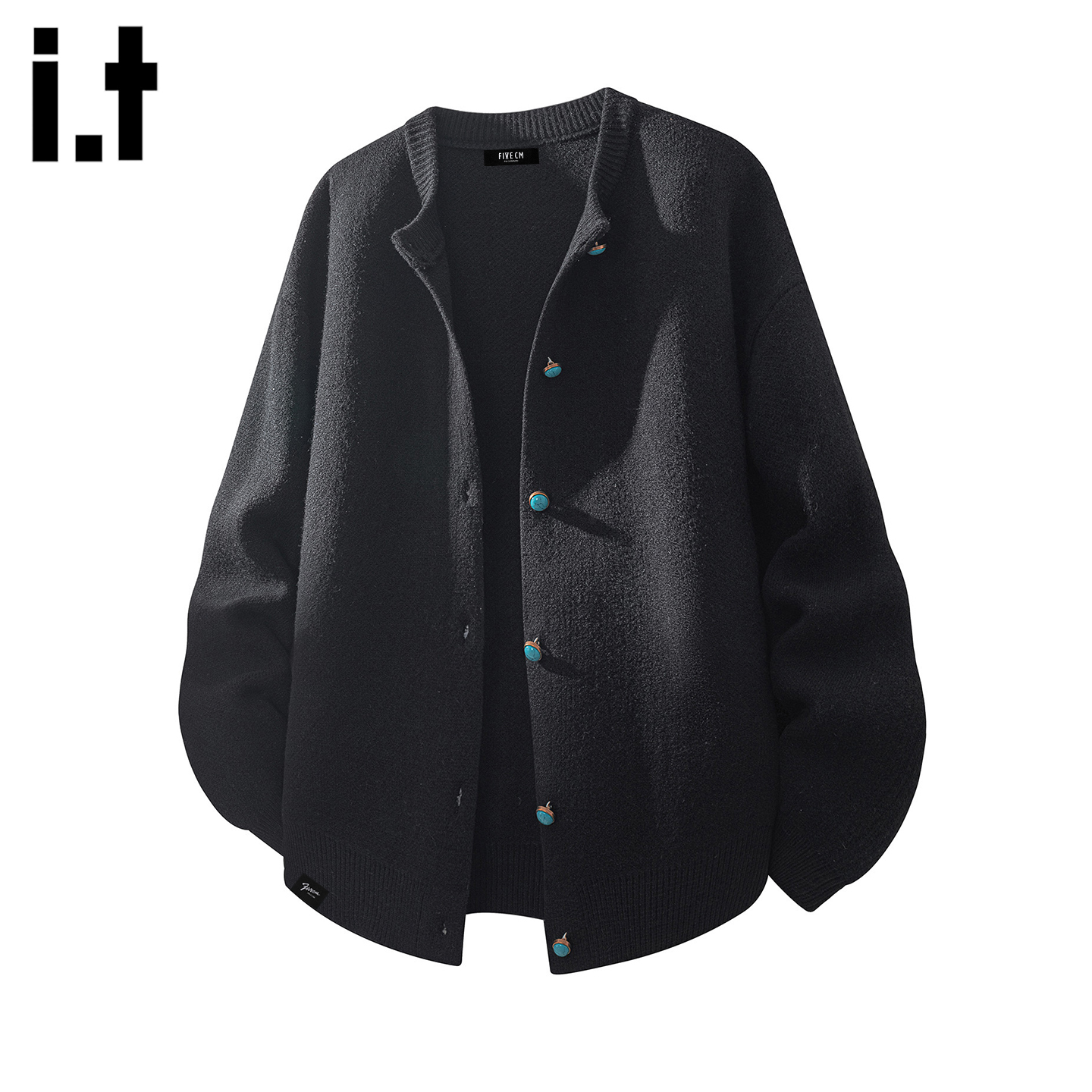 IT'S5cm美式复古针织开衫