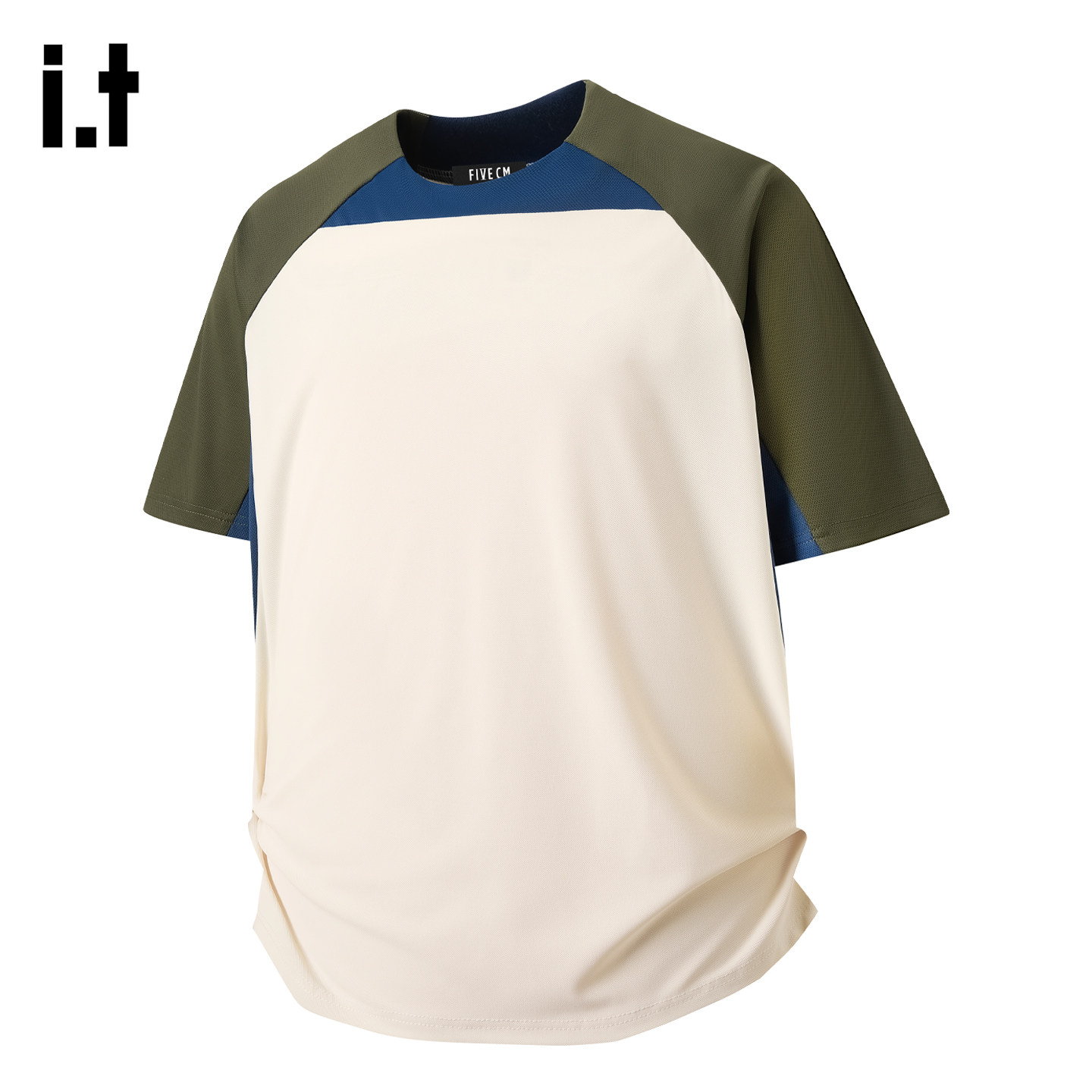 it :5cm/FIVECM百搭宽松短袖T恤男2026新款夏季日常运动上衣圆领