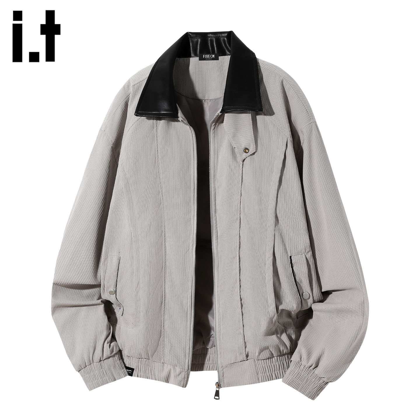 时尚高街翻领夹克男款2025新款