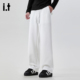 秋冬直筒休闲裤 男款 2025新款 5cm FIVECM白色抽绳垂感宽松卫裤