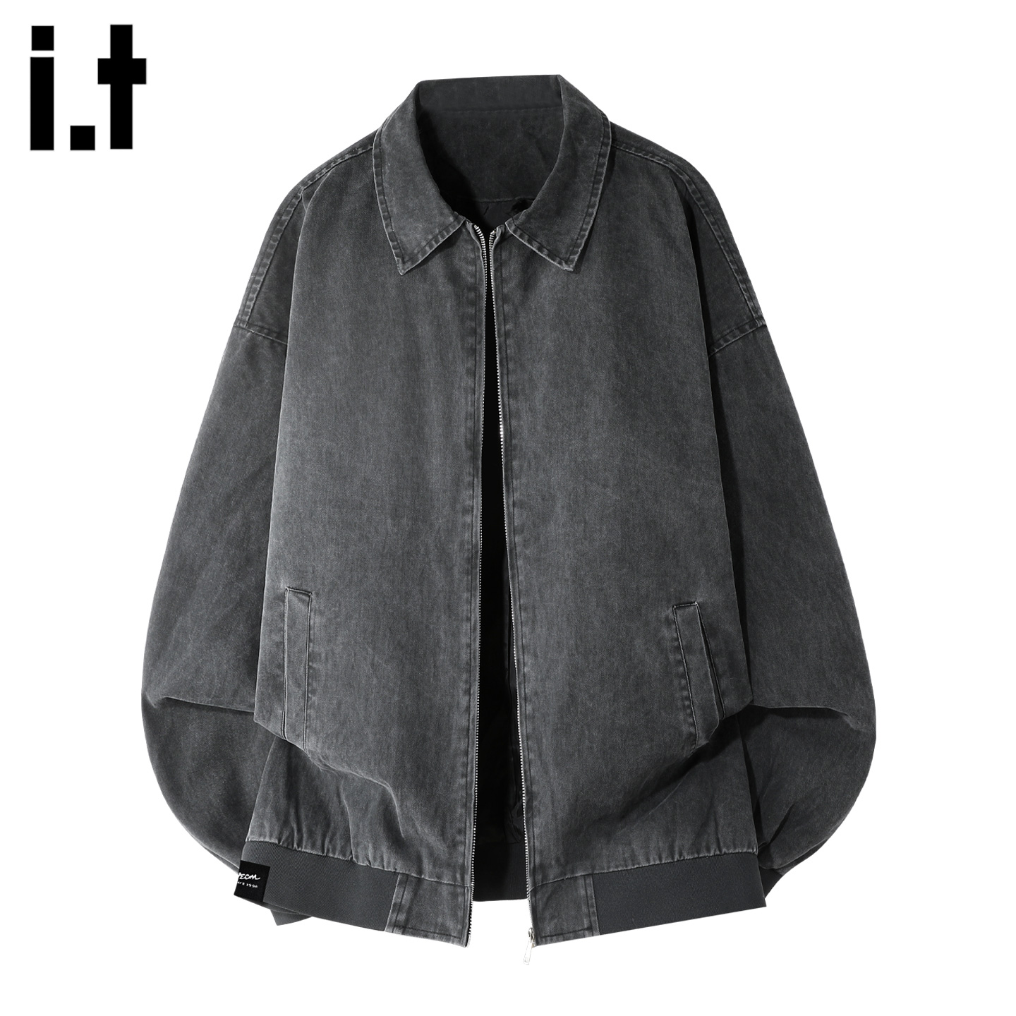 it5cm/FIVECM灰色水洗复古夹克