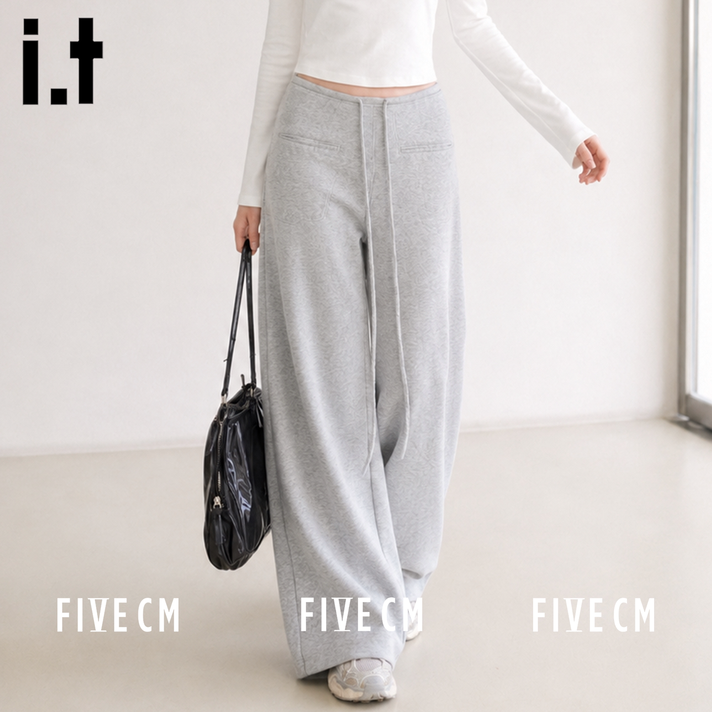 itFIVECM秋季极简西装裤女