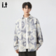 长袖 衬衣扎染外套 迷彩衬衫 男高级感痞帅风春季 5cm FIVECM美式