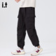 5cm 2025秋冬多口袋休闲裤 FIVECM潮流黑色束脚工装 裤 男士 长裤