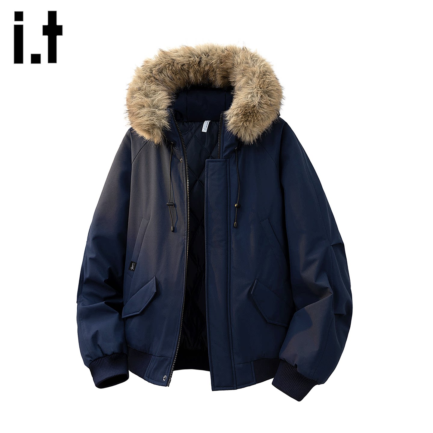 IT宽松百搭保暖棉服外套
