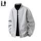 复古休闲棒球服百搭 2025新款 5cm FIVECM潮牌立领夹克外套男士