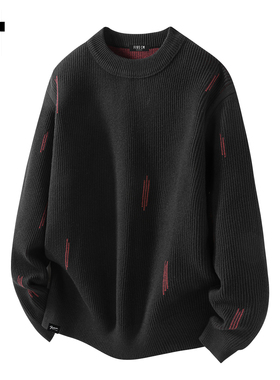 it :5cm/FIVECM潮牌美式休闲针织衫男2025秋冬季时尚简约套头毛衣