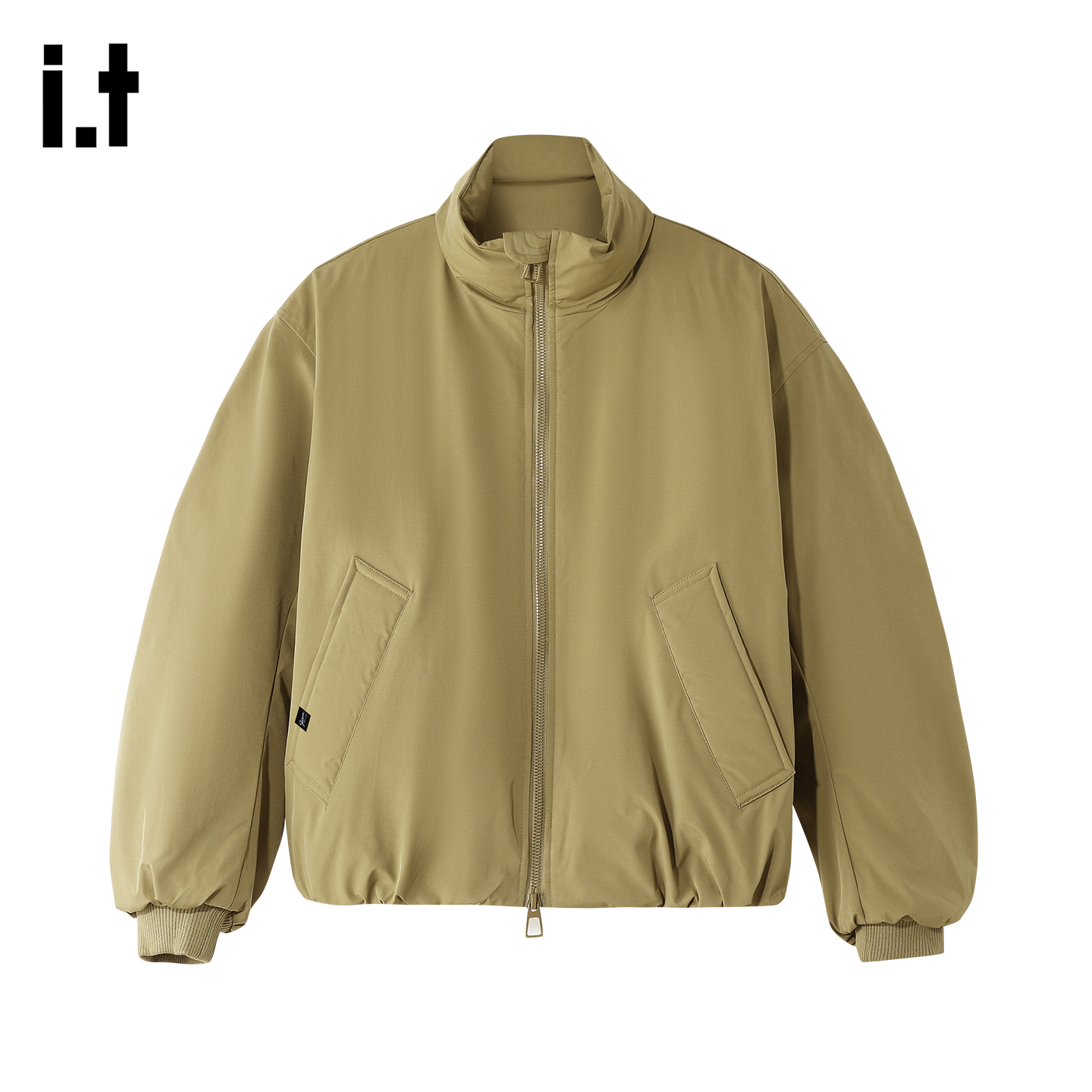 it5cm/FIVECM秋冬简约立领棉衣