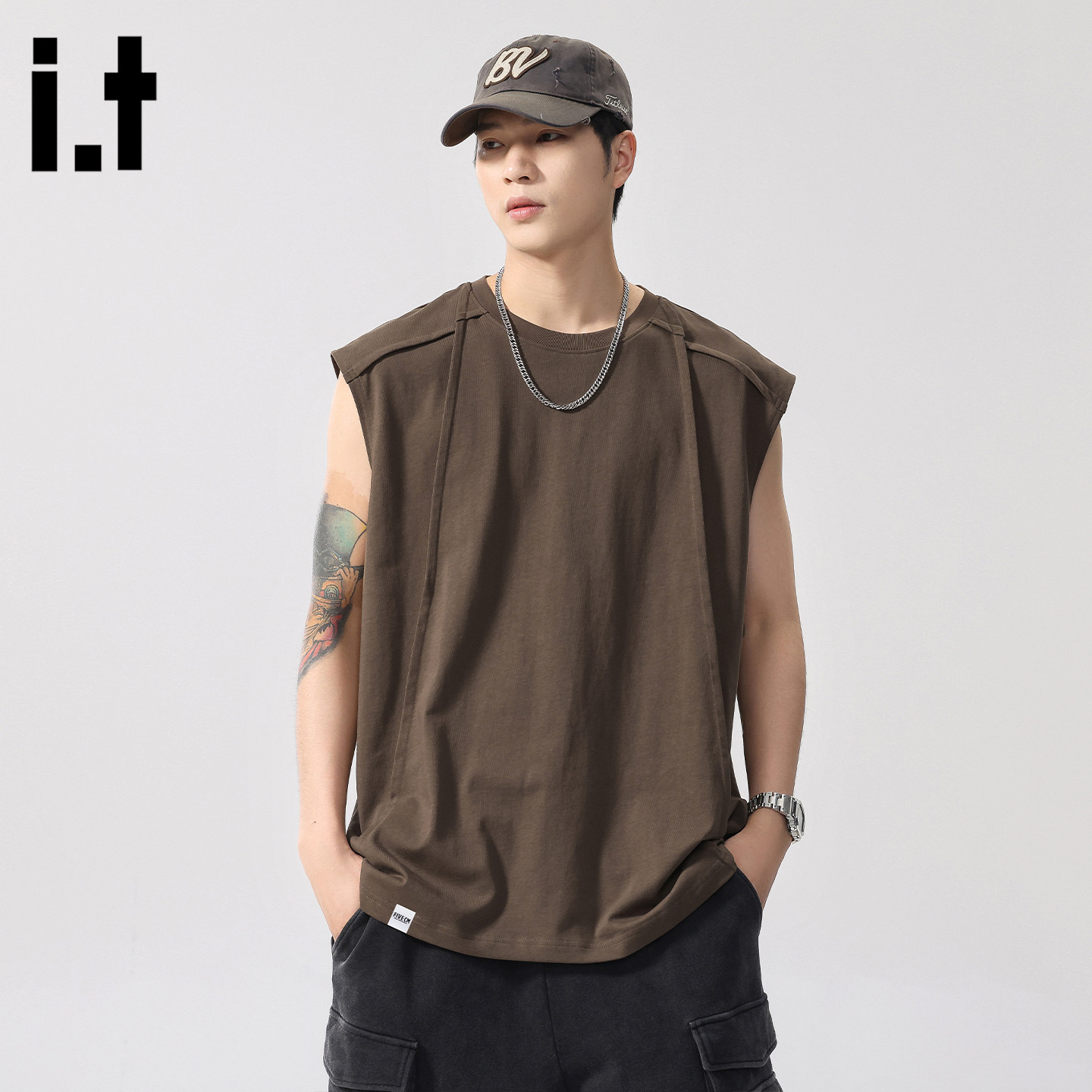 itFIVECM2026男夏季运动背心