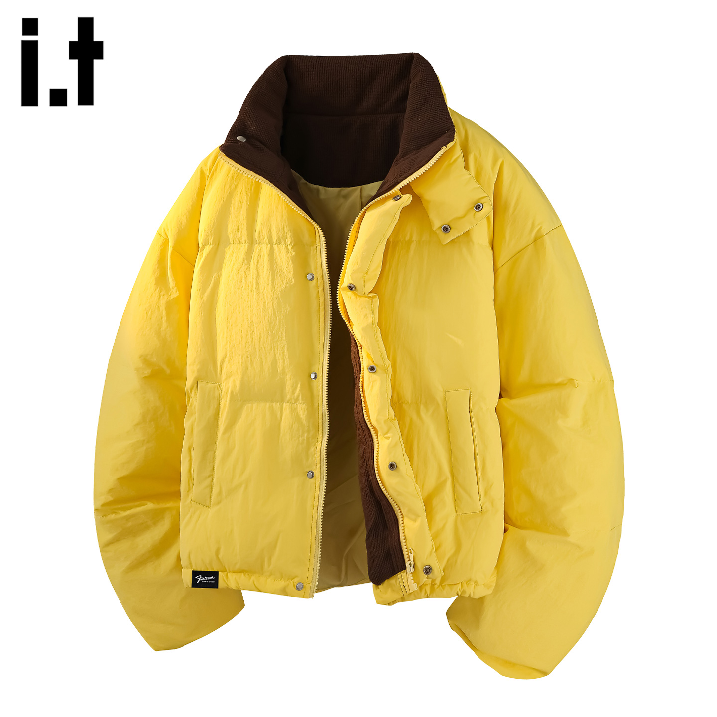 it5cm/FIVECM多巴胺黄色棉服