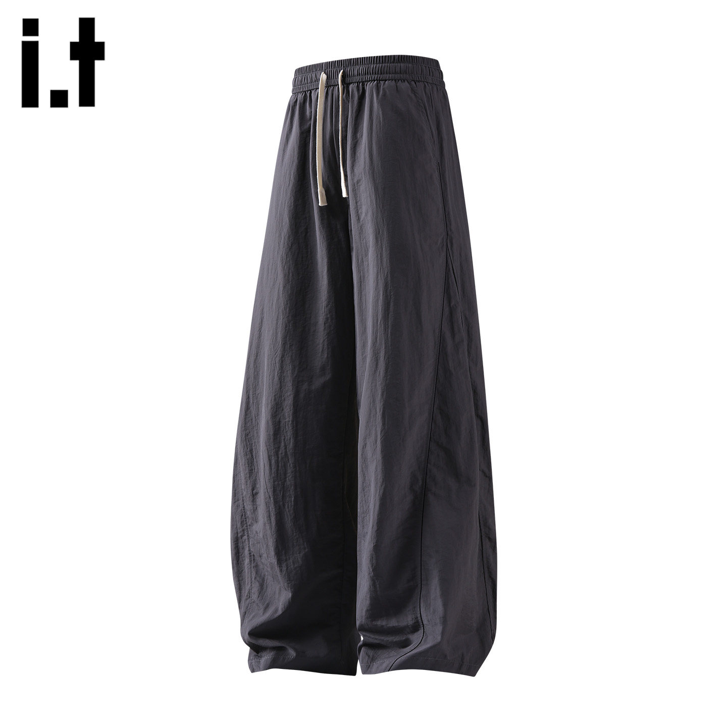 it :5cm/FIVECM美式直筒工装裤男女款春季宽松休闲阔腿冲锋长裤子