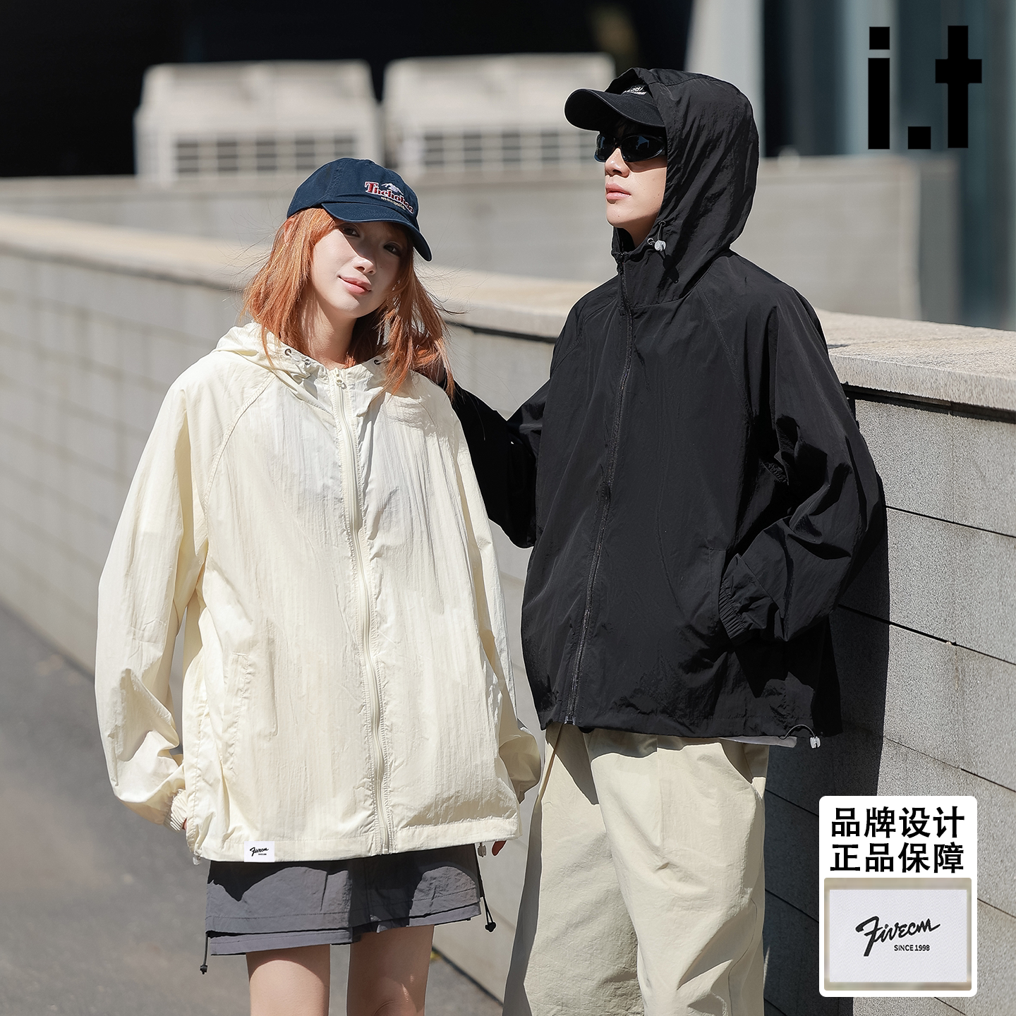 itFIVECM夏季轻薄防晒衣男女