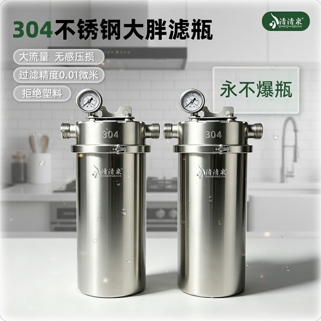 【火爆热销】前置过滤器大白瓶图片