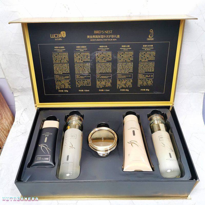 正品山口润美黄金燕窝保湿补水护肤套装提亮紧致面部五件套护肤套,美容护肤/美体/精油,面部护理套装,淘宝优惠券,粉丝福利购,淘宝优惠卷