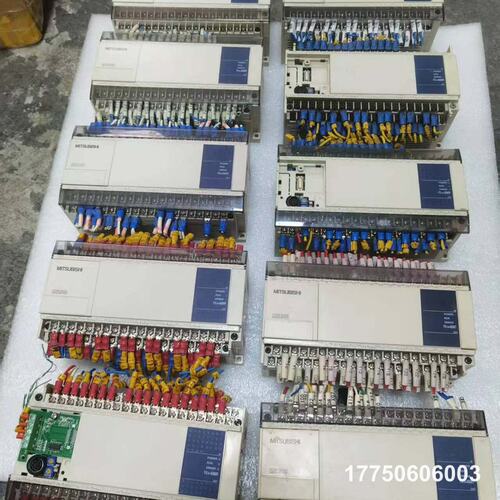 PLC FX1N-60MR-001 7台，有一台非原