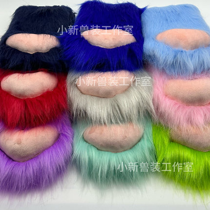 〔新店特惠〕白菜新款kig系兽装手套现货furry毛绒手套五指吱吱叫