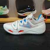 李宁2024新品 反伍BADFIVE狂怒2男子轻量高回弹篮球外场鞋 ABFU011