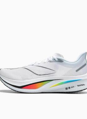 李宁2024年 飞电4CHALLENGER 轻量回弹䨻丝竞速比赛跑鞋ARMU005