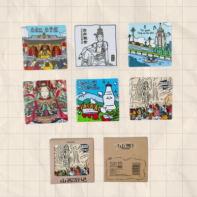 山西大同礼物云冈石窟击掌佛