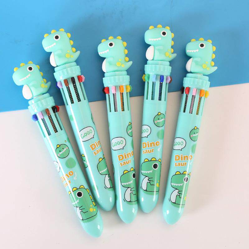 儿童创意小礼品小学生奖品卡通泡泡龙10色手账办公学习用品圆珠笔