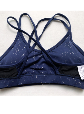 运动内衣女跑步健身防震美背定型背心文胸无钢圈外贸同款瑜伽bra