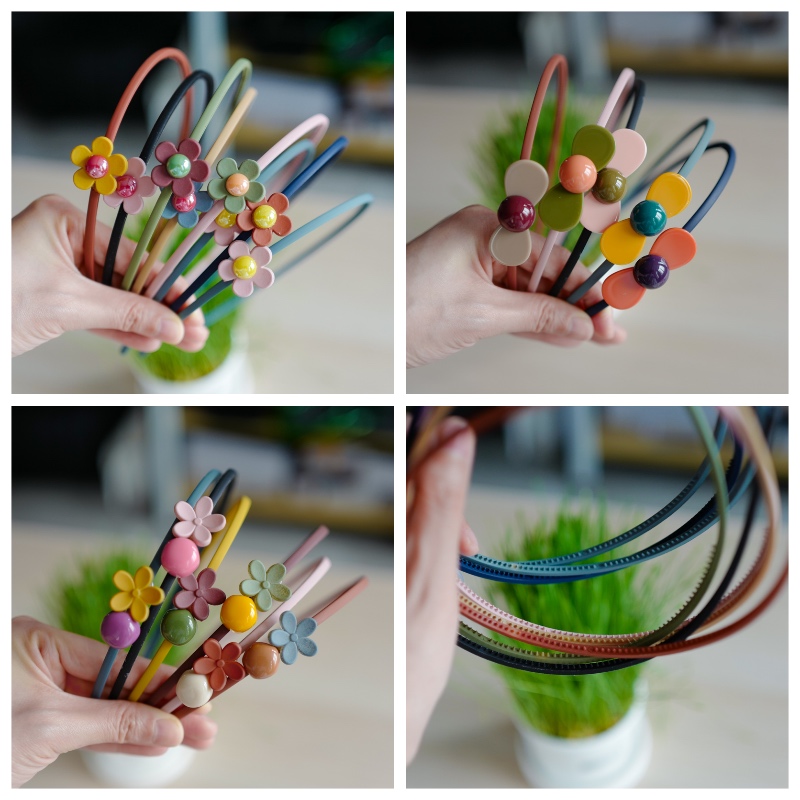 学生防滑头箍百搭发饰品三只包邮