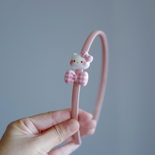 卡通亮面儿童带齿头箍小学生防滑不易断碎发箍前额刘海压发头窟