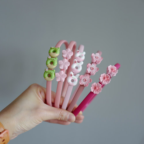 儿童樱花带齿头箍女生有齿碎发箍