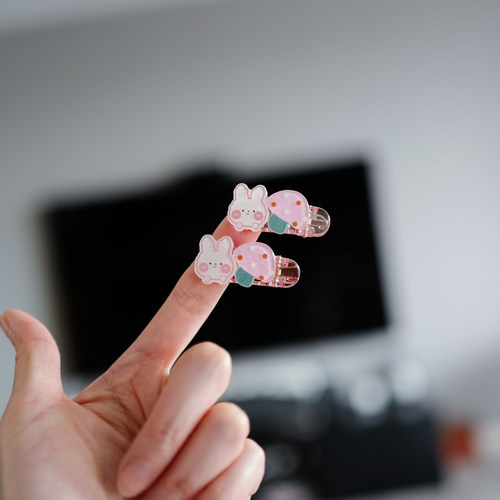 小号婴幼儿卡通侧边夹发卡发夹