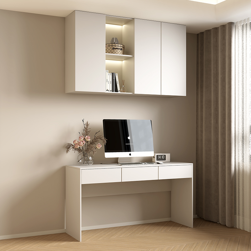 实木电脑桌家用书桌卧室写字学习桌现代简约书房小户型办公工作台