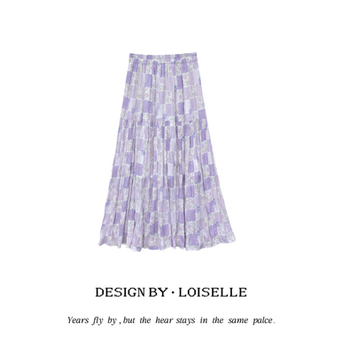 【告别之夜】LOISELLE洛赛儿【清禾半裙】时尚百搭休闲半身裙