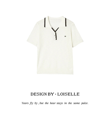 【告别之夜】LOISELLE洛赛儿【欢雨短袖】时尚百搭短袖