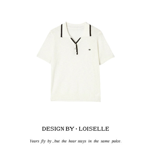 【告别之夜】LOISELLE洛赛儿【欢雨短袖】时尚百搭短袖