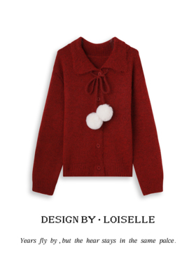 【官补之夜】LOISELLE洛赛儿【孤芳毛衣】时尚百搭休闲毛衣