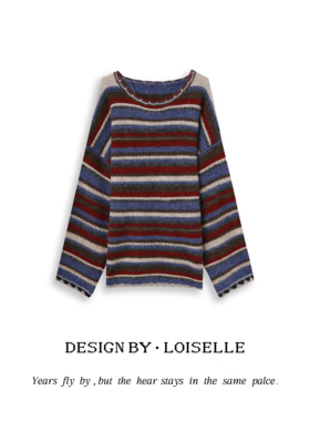 【官补之夜】LOISELLE洛赛儿【红山果】时尚百搭休闲毛衣