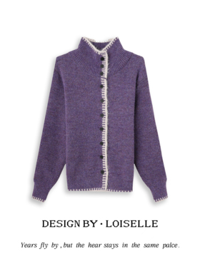 【官补之夜】LOISELLE洛赛儿【日杂氛围】时尚百搭休闲毛衣