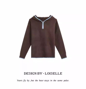 时尚 孤单陷阱 LOISELLE洛赛儿 百搭休闲毛衣 玉米专享