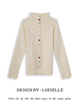 【官补之夜】LOISELLE洛赛儿【听莲毛衣】时尚百搭休闲毛衣