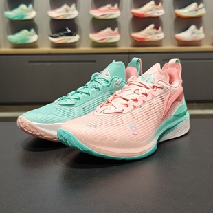 李宁吉米巴特勒2代男子透气回弹耐磨防滑实战低帮篮球鞋ABAT081