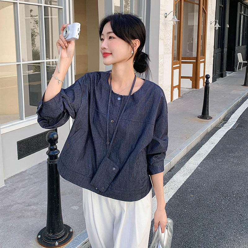 【档口有货】牛仔外套（配挂包） 2D122-2715-P140 控198图片