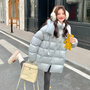 【档口 有货】90绒 飘带羽绒服 2D122-2778-P395 控558图片