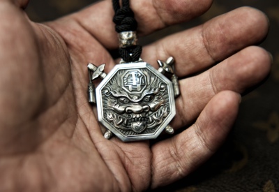 玄学吊坠CircleLife原创手工银饰