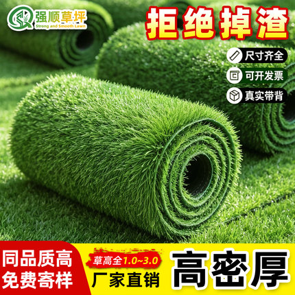 假草坪仿真草皮绿色地毯户外铺垫人造塑料人工室外垫子地垫足球场