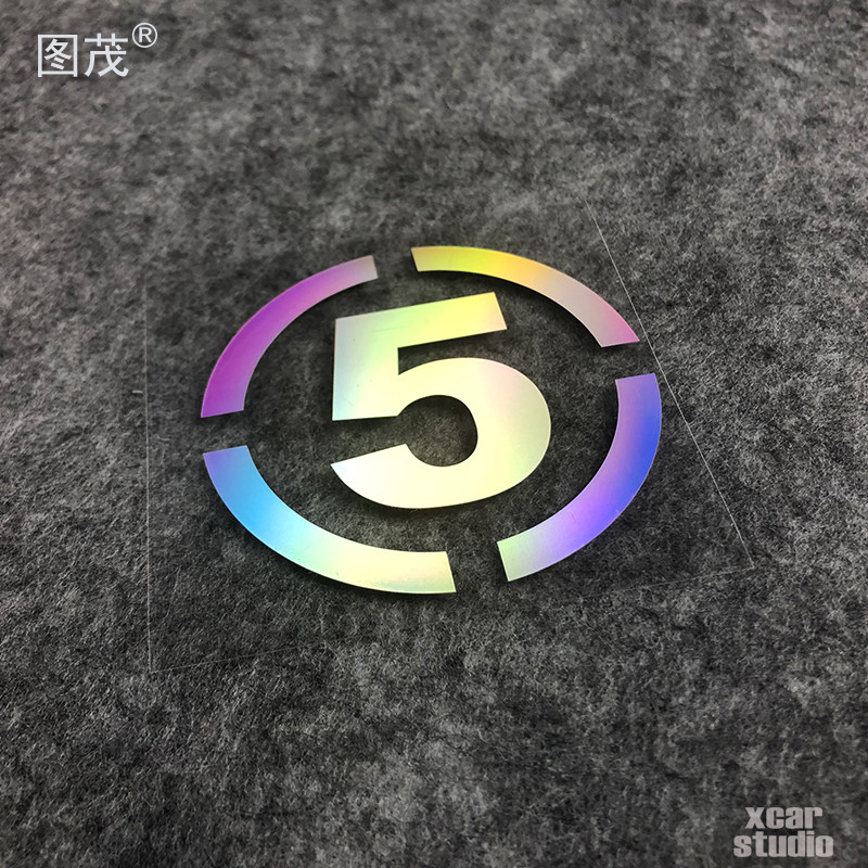 五月天 台湾音乐组合团体 mayday 标志小贴纸 反光防水汽车摩托贴