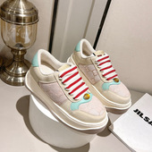 女款 厚底增高小脏鞋 面包鞋 欧洲站小胖丁脏脏鞋 女鞋 松糕娣增高舒适