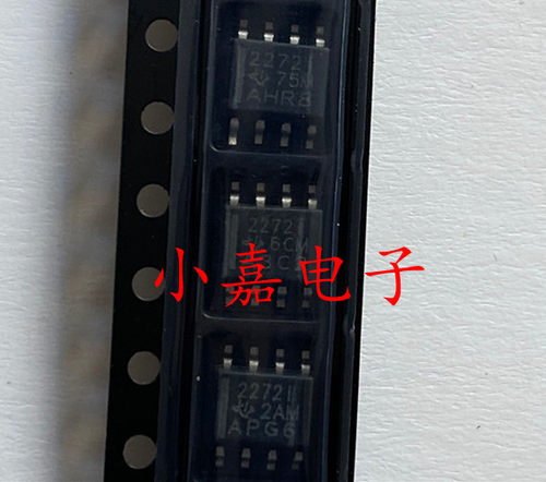 全新 TLC2272IDR 22721 2272I 封装SOP-8 CMOS轨对轨运算放大器