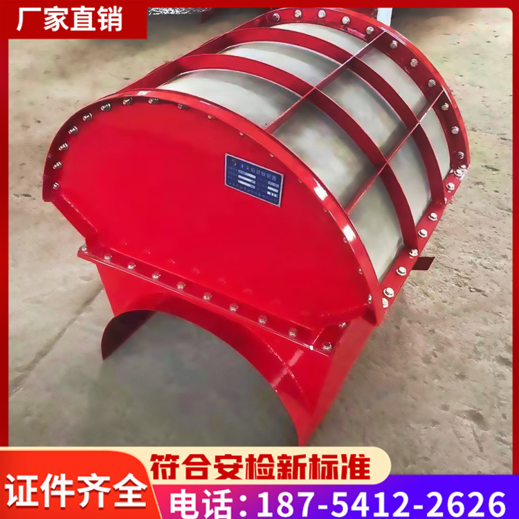 无火焰泄爆装置无焰泄爆片防爆片泄爆阀隔爆器粉尘爆破片除尘阻火