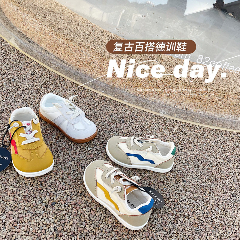 春季新款儿童帆布鞋软底德训鞋好帆布鞋