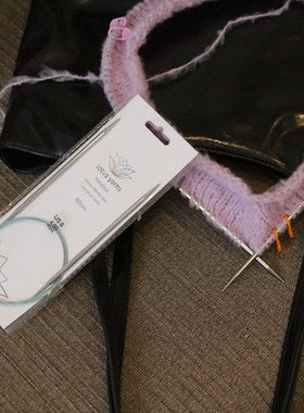 盛莲 80cm尖头 固定环针环形针金属毛衣针环形针