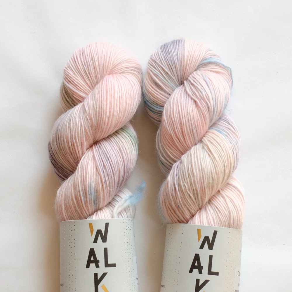 Walk Cottage Merino 德国进口毛线手染线美利奴羊毛100克360米